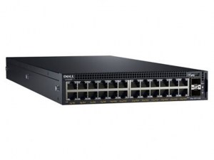 Dell Networking X1026P - Conmutador - L2 + 24 x 10/100/1000 + 2 x Gigabit SFP